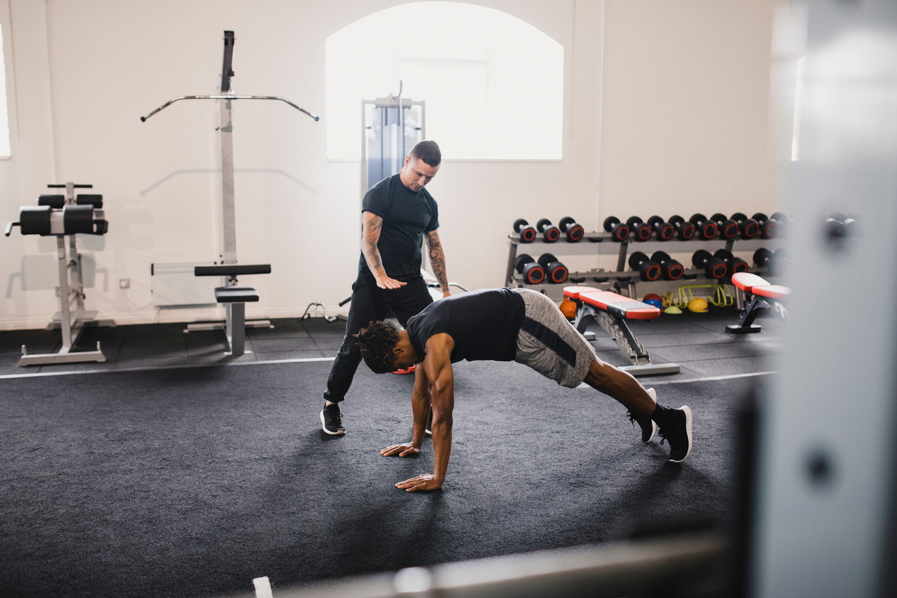 Personal Training Session at the Gym